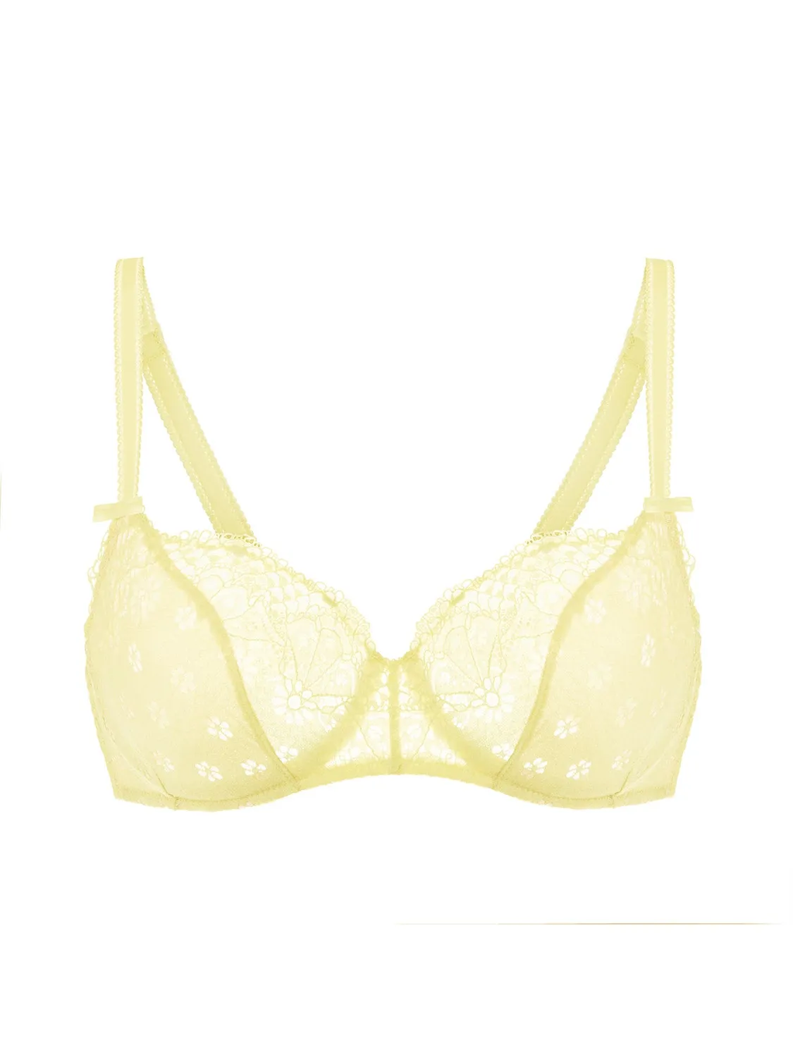Aimee Underwire Plunge - Yuzu Yellow