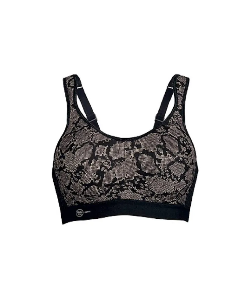 Anita 5527 Extreme Control Python Print Sports Bra