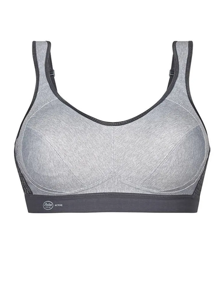 Anita Extreme Control 5527 Heather Grey Sports Bra
