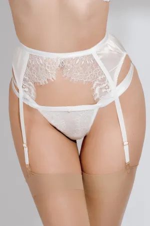 Chantilly Vanille Suspender Belt. Size S (UK 8)