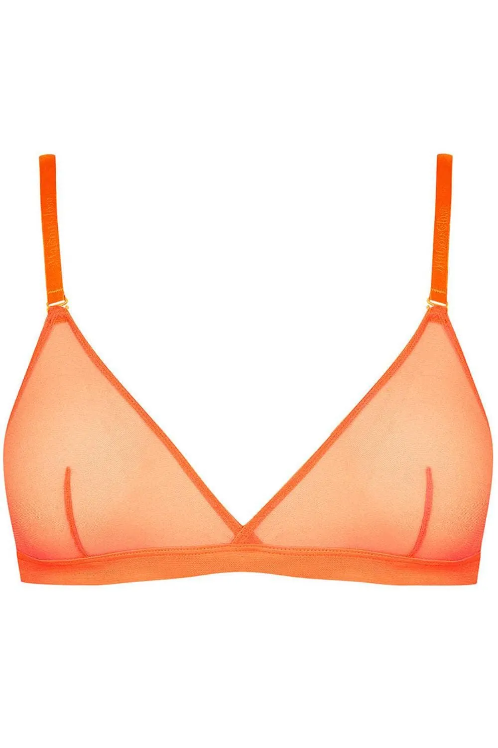 Corps  Corps Triangle Bra Neon Orange