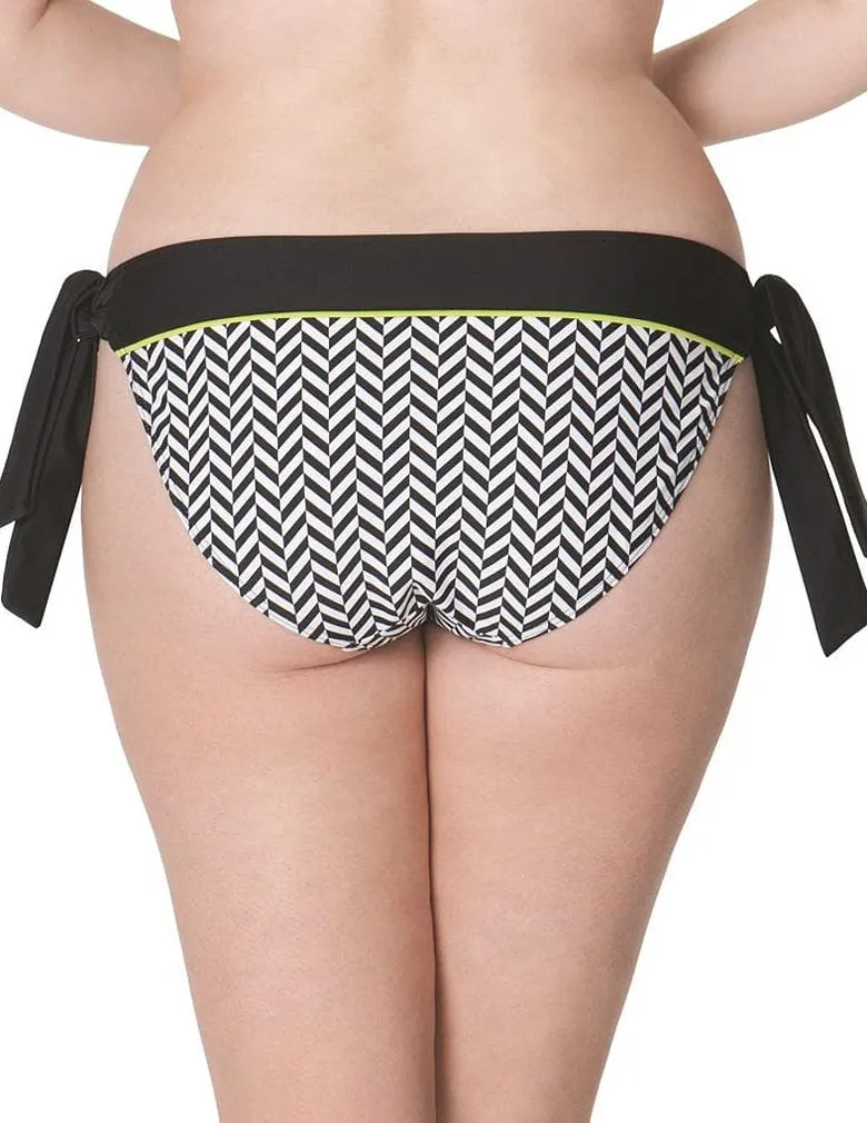 Curvy Kate Hypnotic CS3615 Tie Side Brief Swim Bottom
