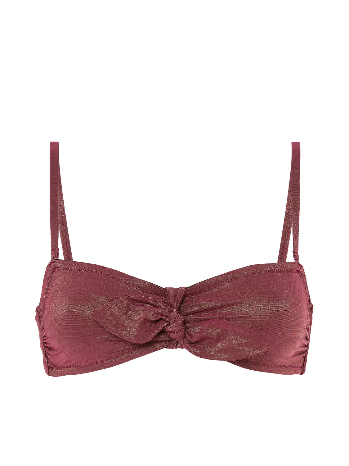 Daphn Wireless Bandeau - Lurex Dark Purple