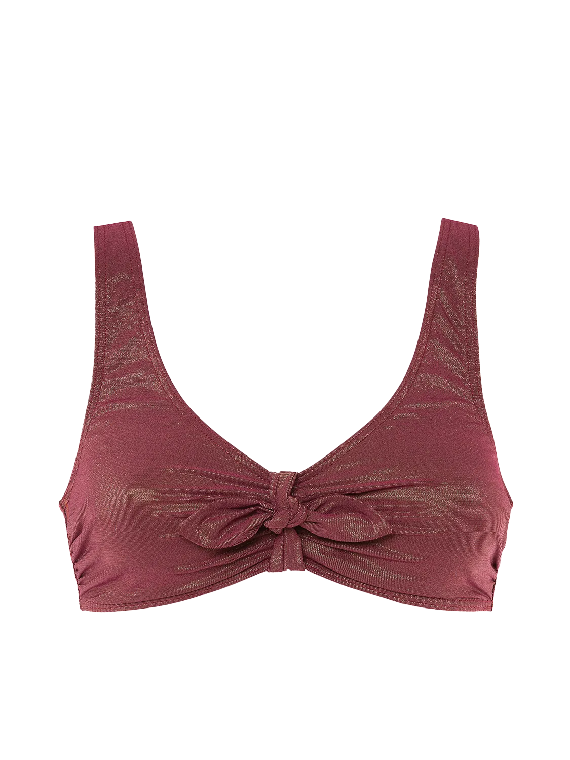 Daphn Wireless Triangle - Lurex Dark Purple