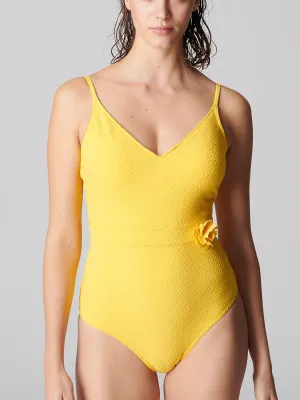 Dune Wireless Padded One-Piece - Mimosa Yellow