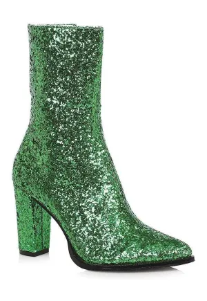 Ellie 325-FRESCA 3 Heel Women's Glitter Gogo Calf Boot