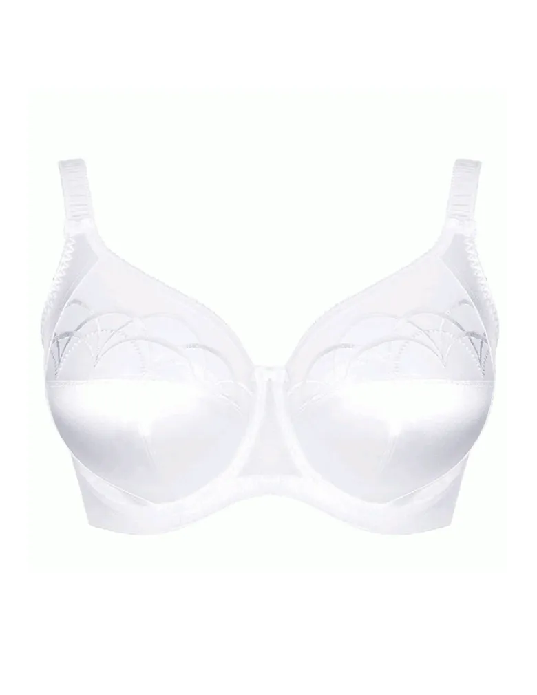 Elomi Cate EL4030 White Underwire Full Coverage Bra