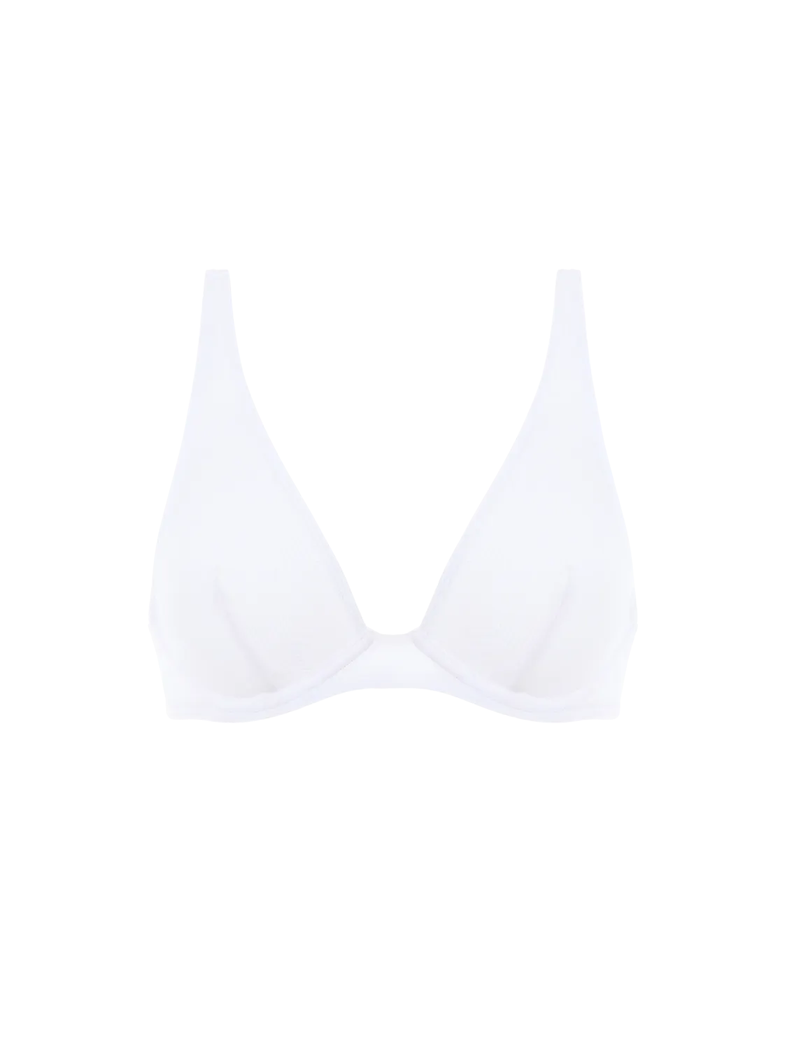 Folie Underwire Plunge - White