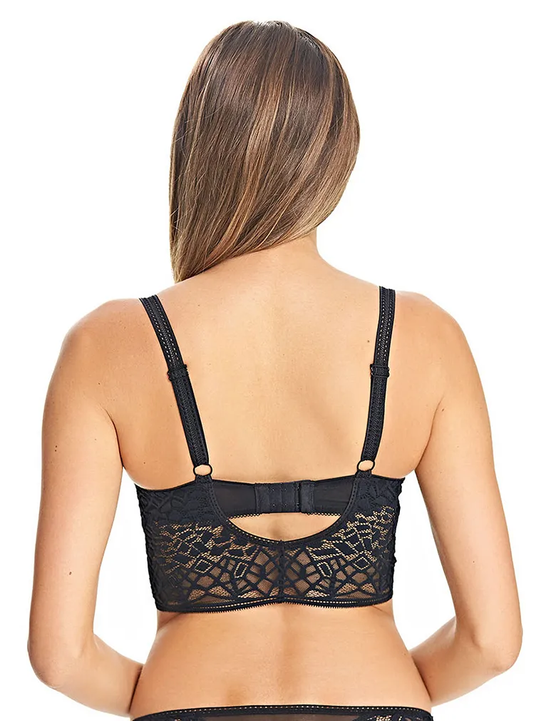 Freya AA5014 Soiree Black Lace Underwire Bralette
