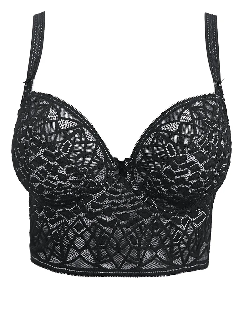Freya AA5014 Soiree Black Lace Underwire Bralette