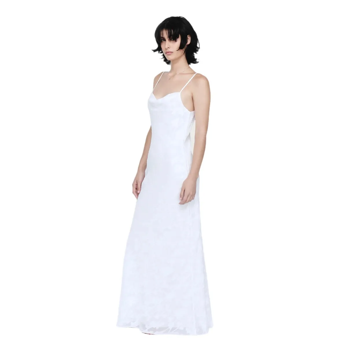 Ginia Valentina Slip White
