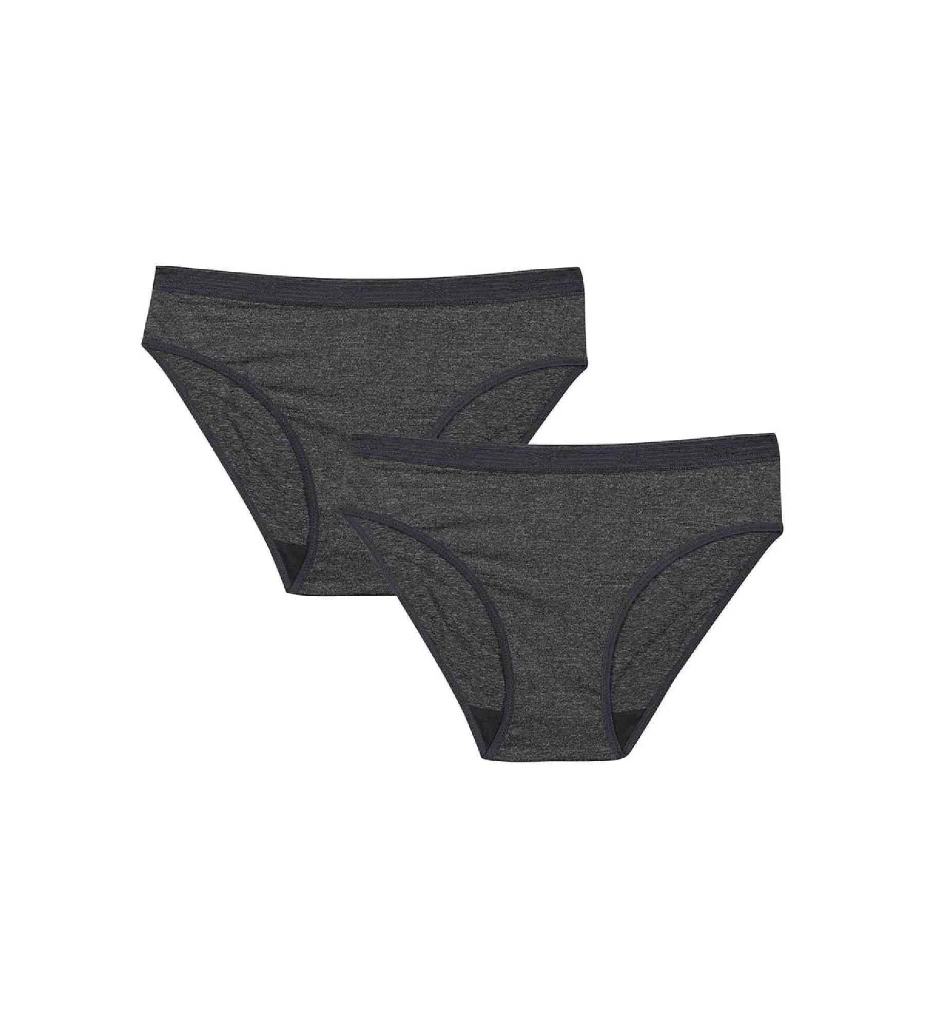 Girl's Dark Chin Microfibre Panties Dim Micro