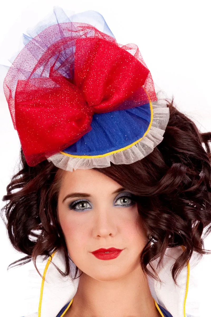 Glitter Snow White Fascinator
