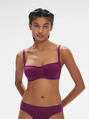 Hoya Underwire Bandeau - Blackberry