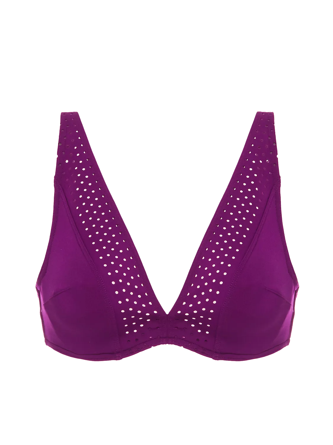 Hoya Underwire Plunge - Blackberry