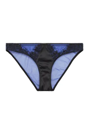 Indigo Lace Picot Brief