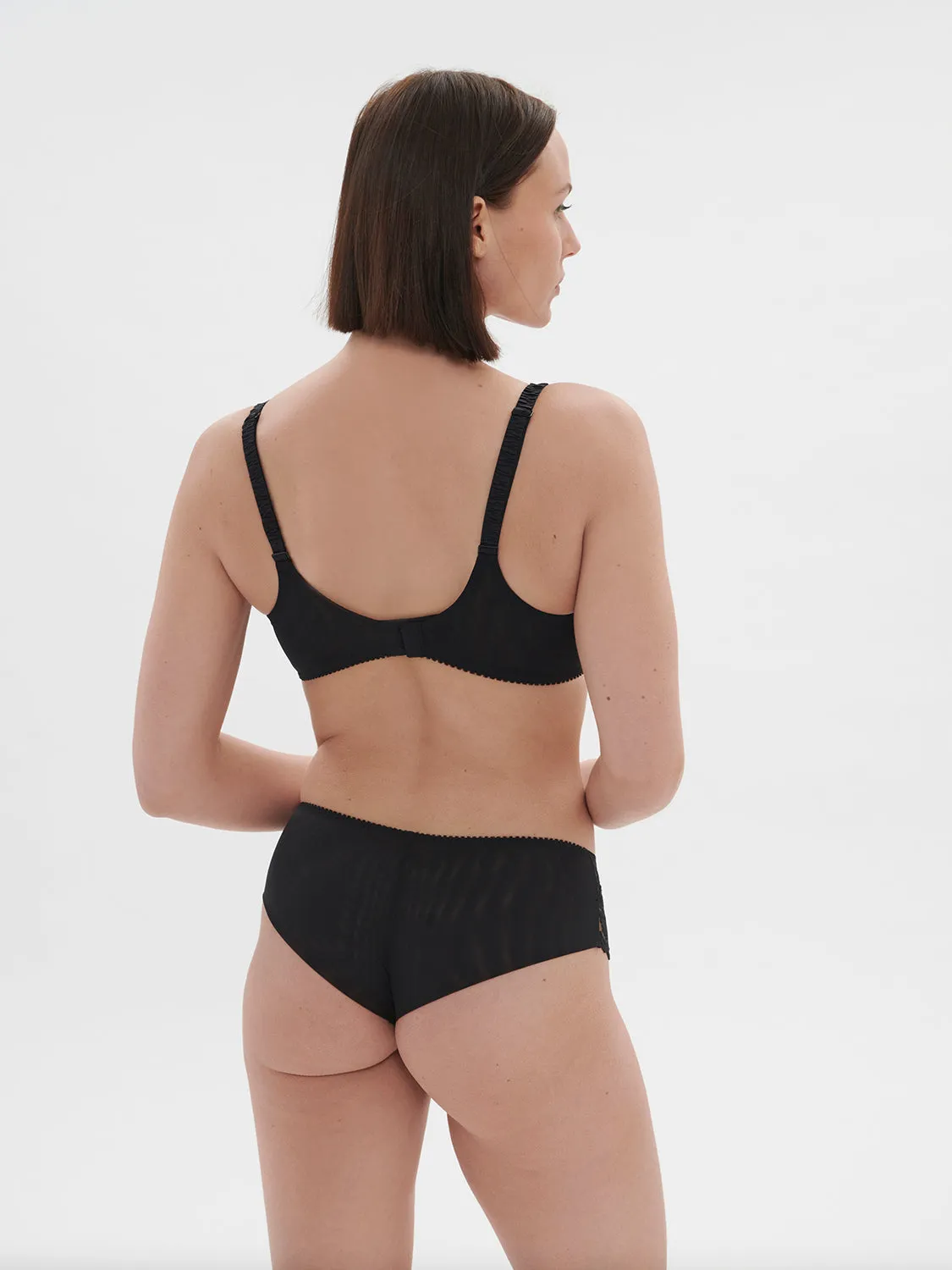 Intrigue Boyshort - Black