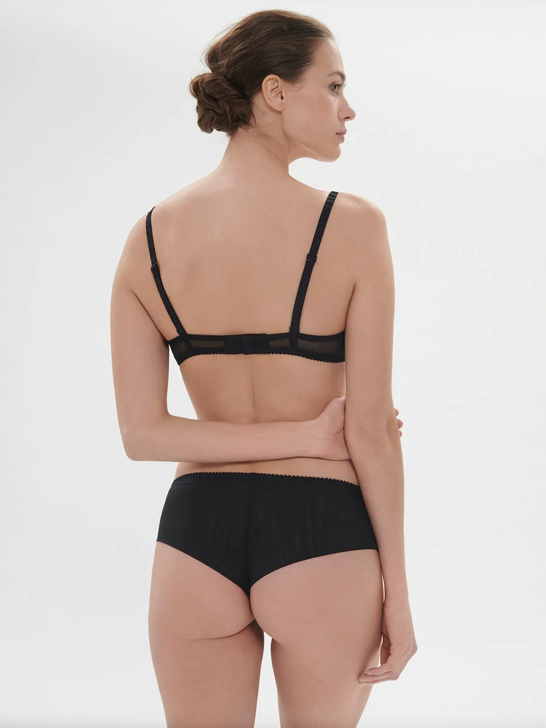 Intrigue Boyshort - Black