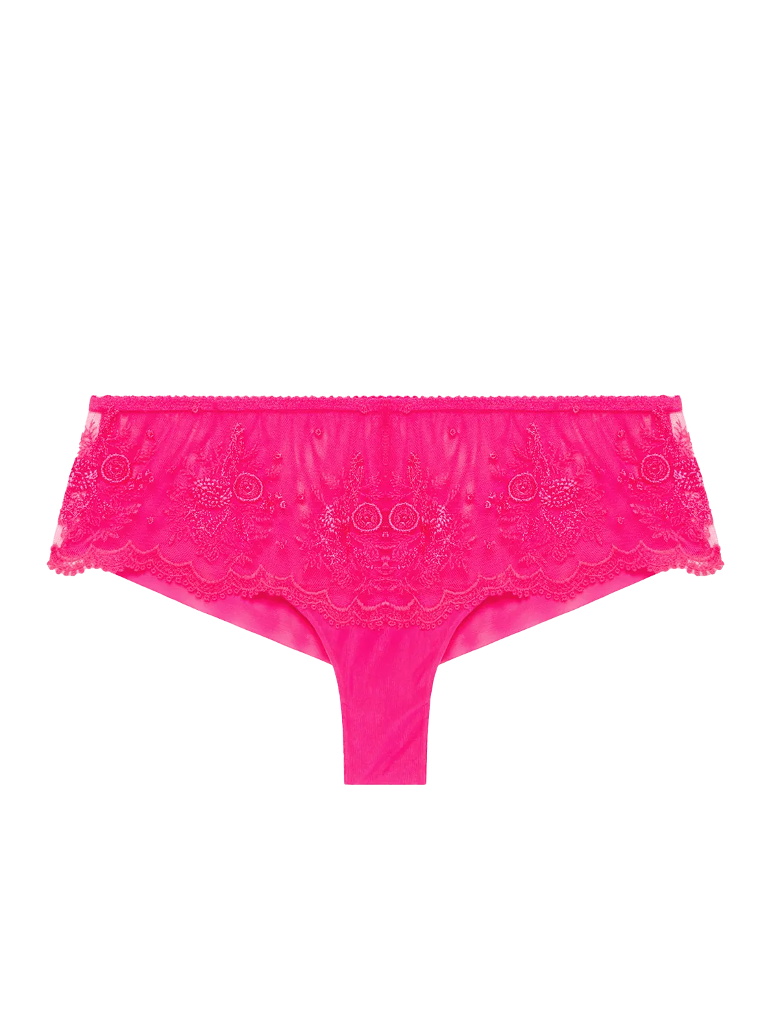 Intrigue Boyshort - Disco Pink