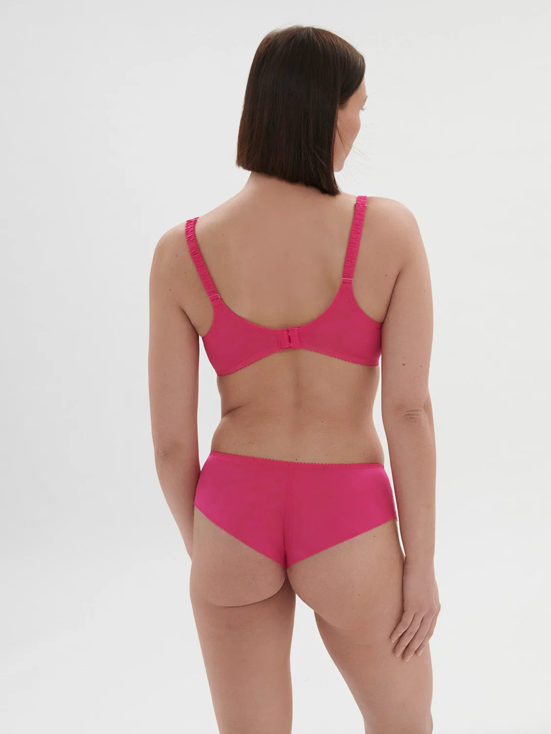 Intrigue Boyshort - Disco Pink