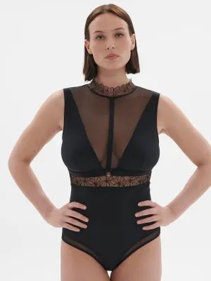 Jeanne Bodysuit - Black