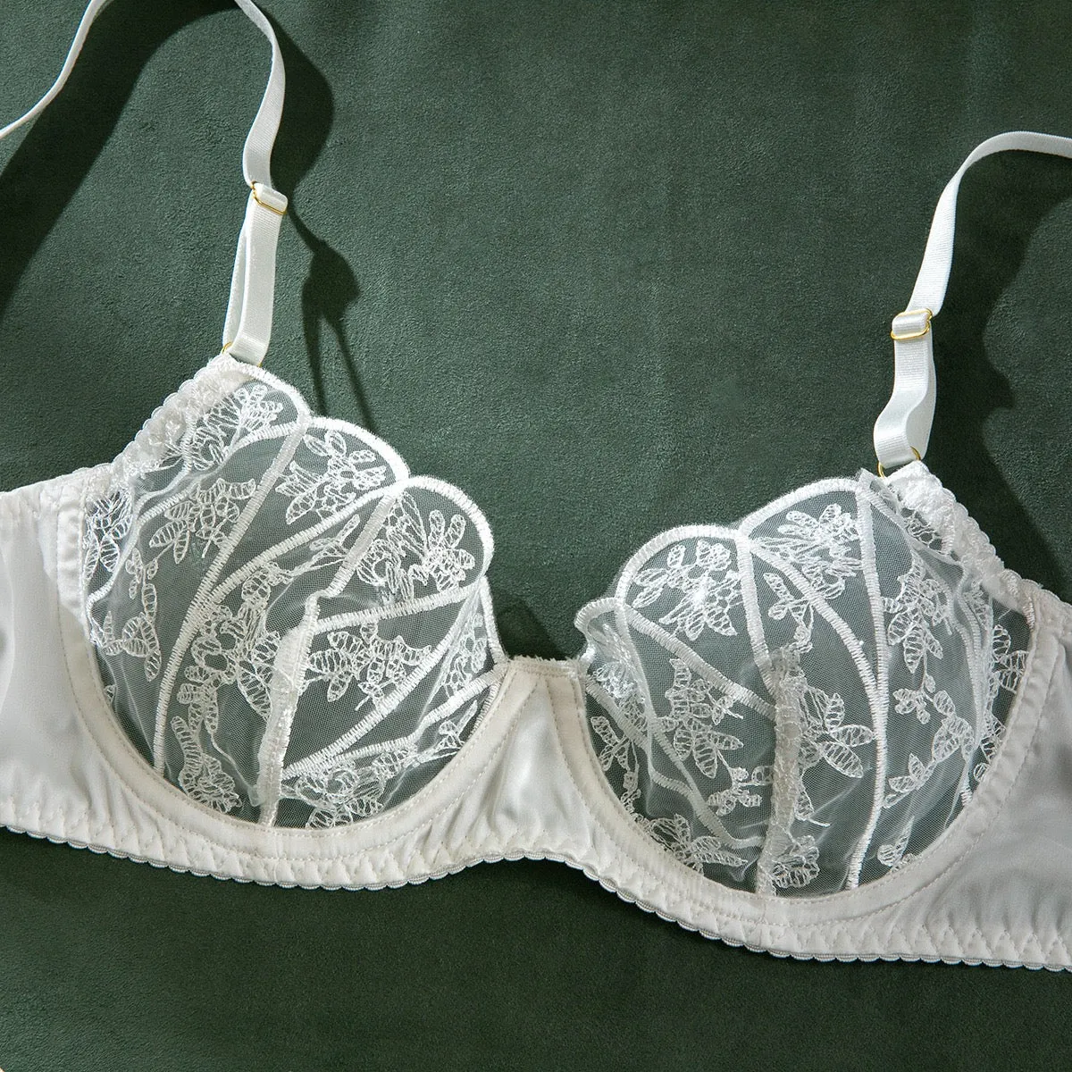 Lingerie Lace Babydoll 2 Piece Sexy Bra and Panty Sets