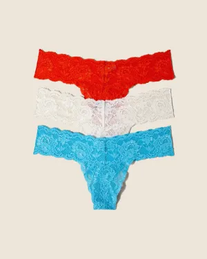Lot De 3 Tangas
