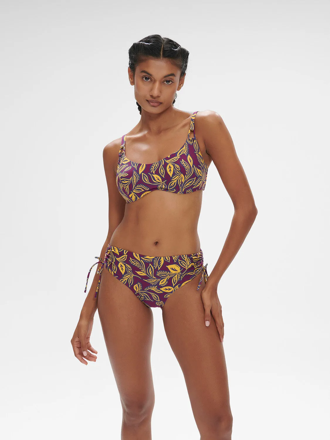 Melia Underwire Scoop - Agadir Purple