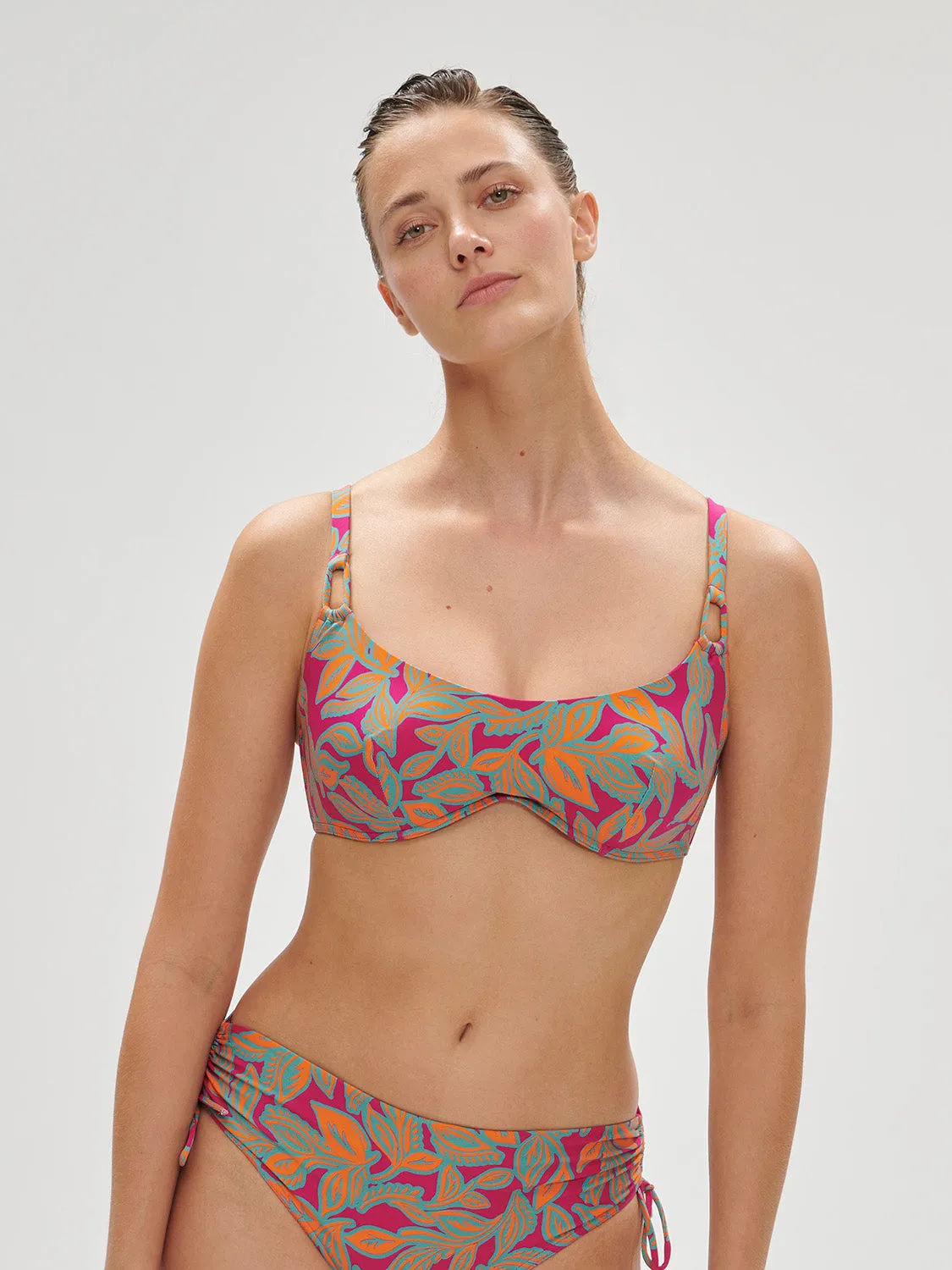Melia Underwire Scoop - Menara Pink