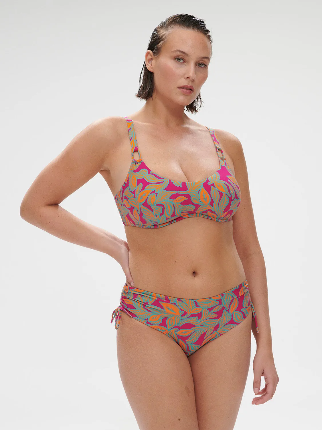 Melia Underwire Scoop - Menara Pink