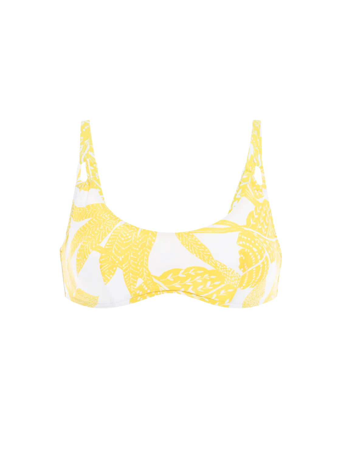 Melia Underwire Scoop - Plumeria Yellow