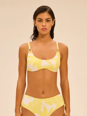 Melia Underwire Scoop - Plumeria Yellow