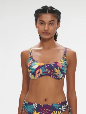 Melia Underwire Scoop - Seaside Blue
