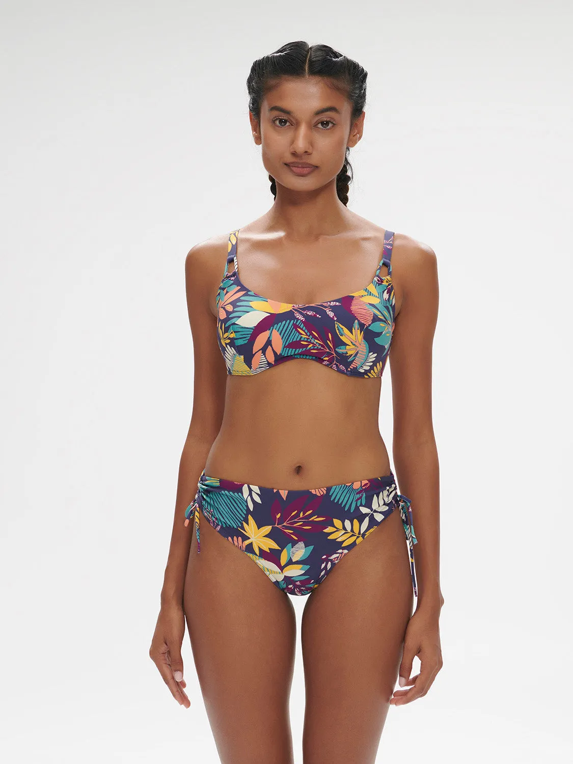 Melia Underwire Scoop - Seaside Blue