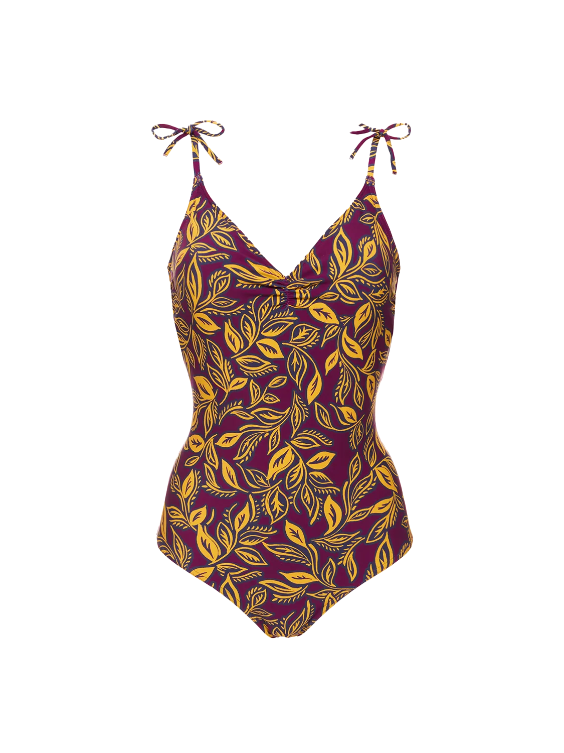 Melia Wireless Padded One-Piece - Agadir Purple