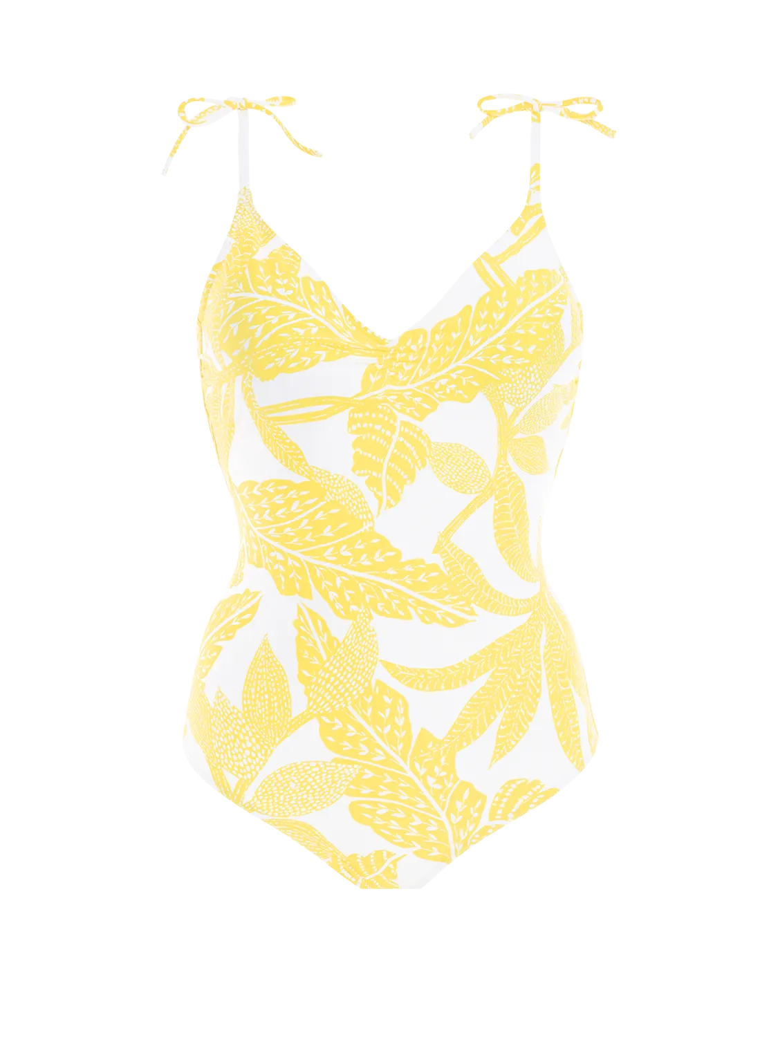 Melia Wireless Padded One-Piece - Plumeria Yellow