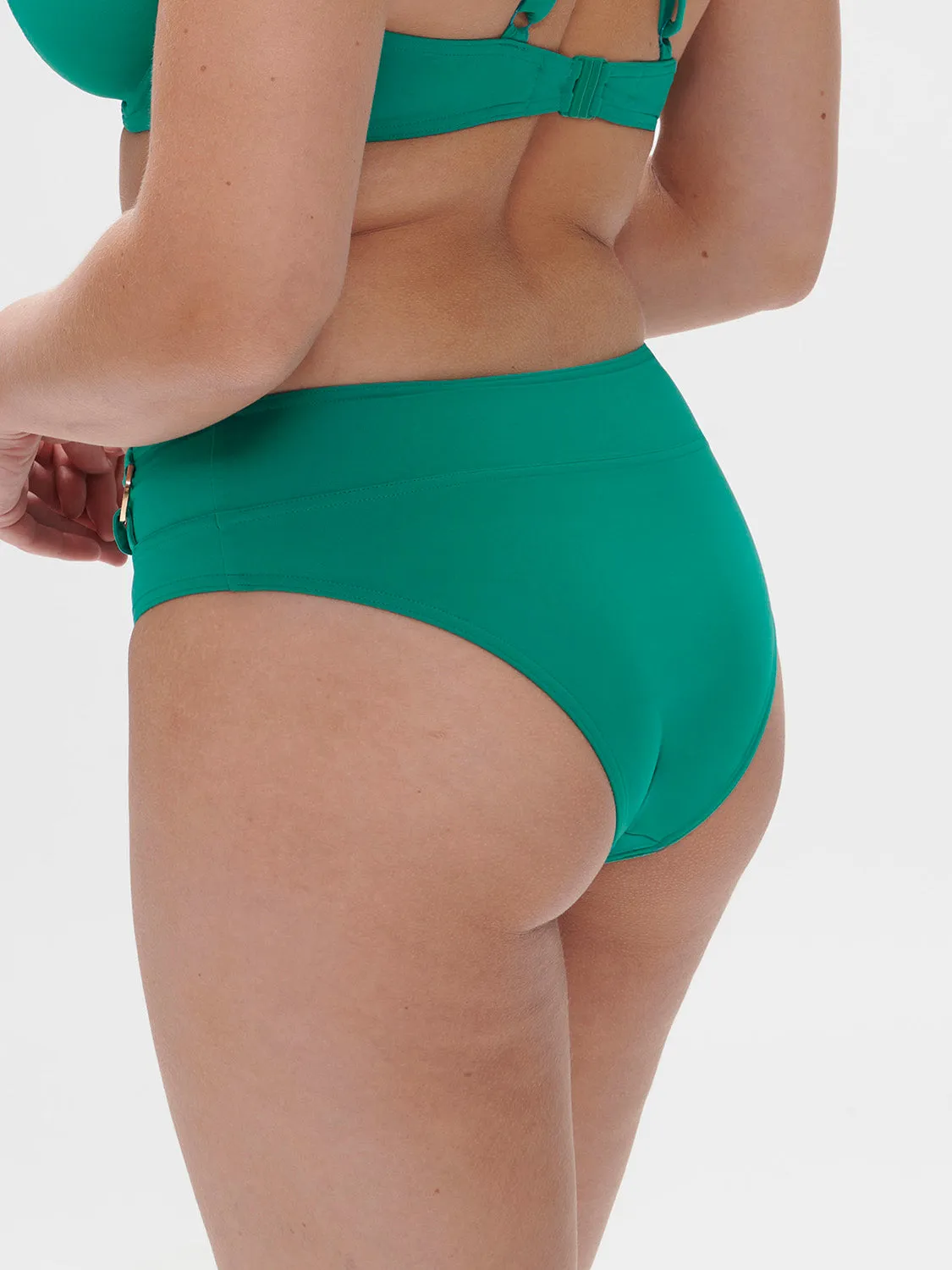 Palmeraie Retro Brief - Waterfall Green