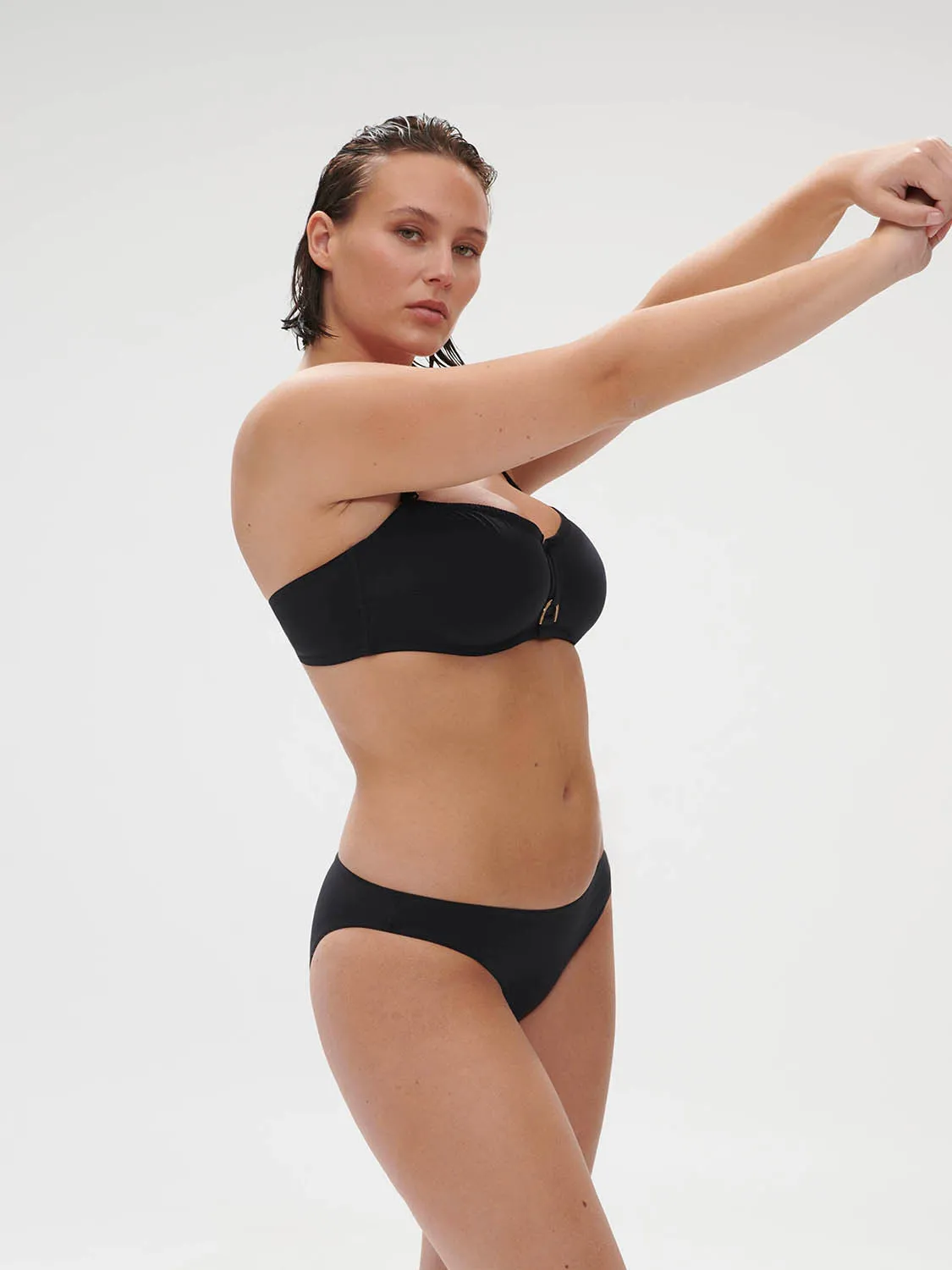 Palmeraie Underwire Bandeau - Black