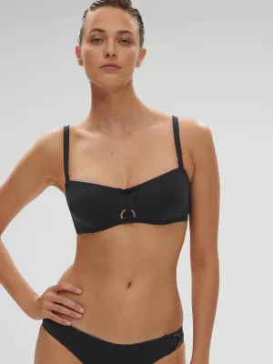 Palmeraie Underwire Bandeau - Black