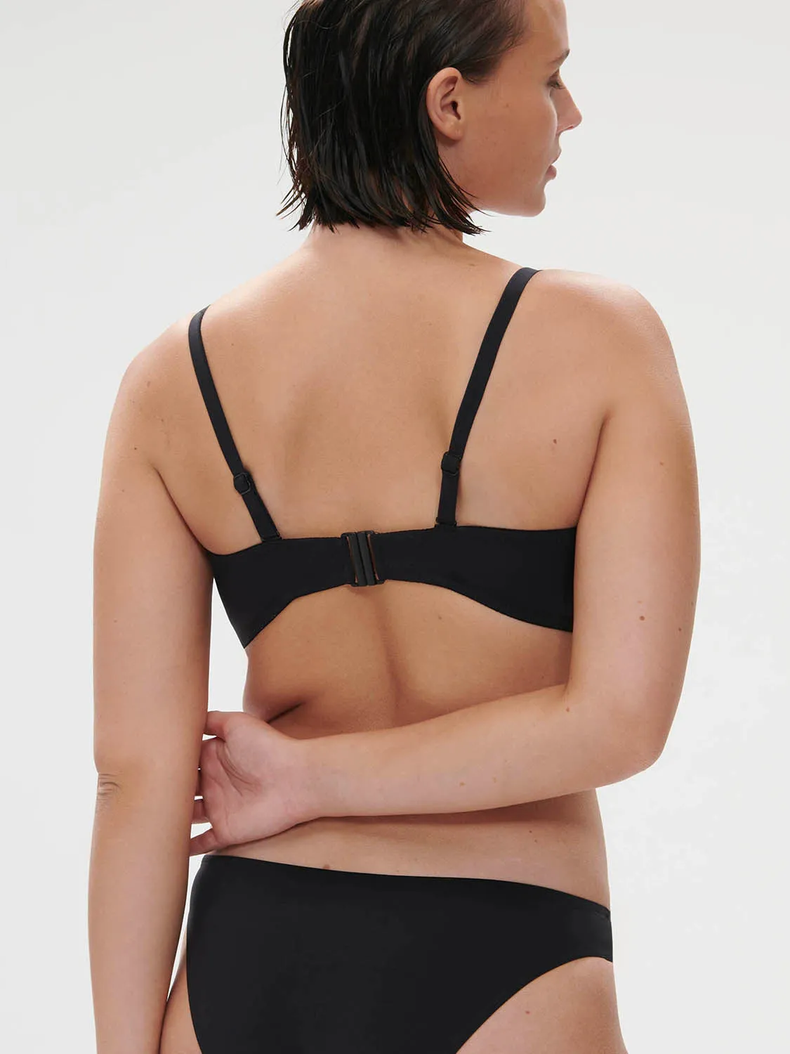 Palmeraie Underwire Bandeau - Black