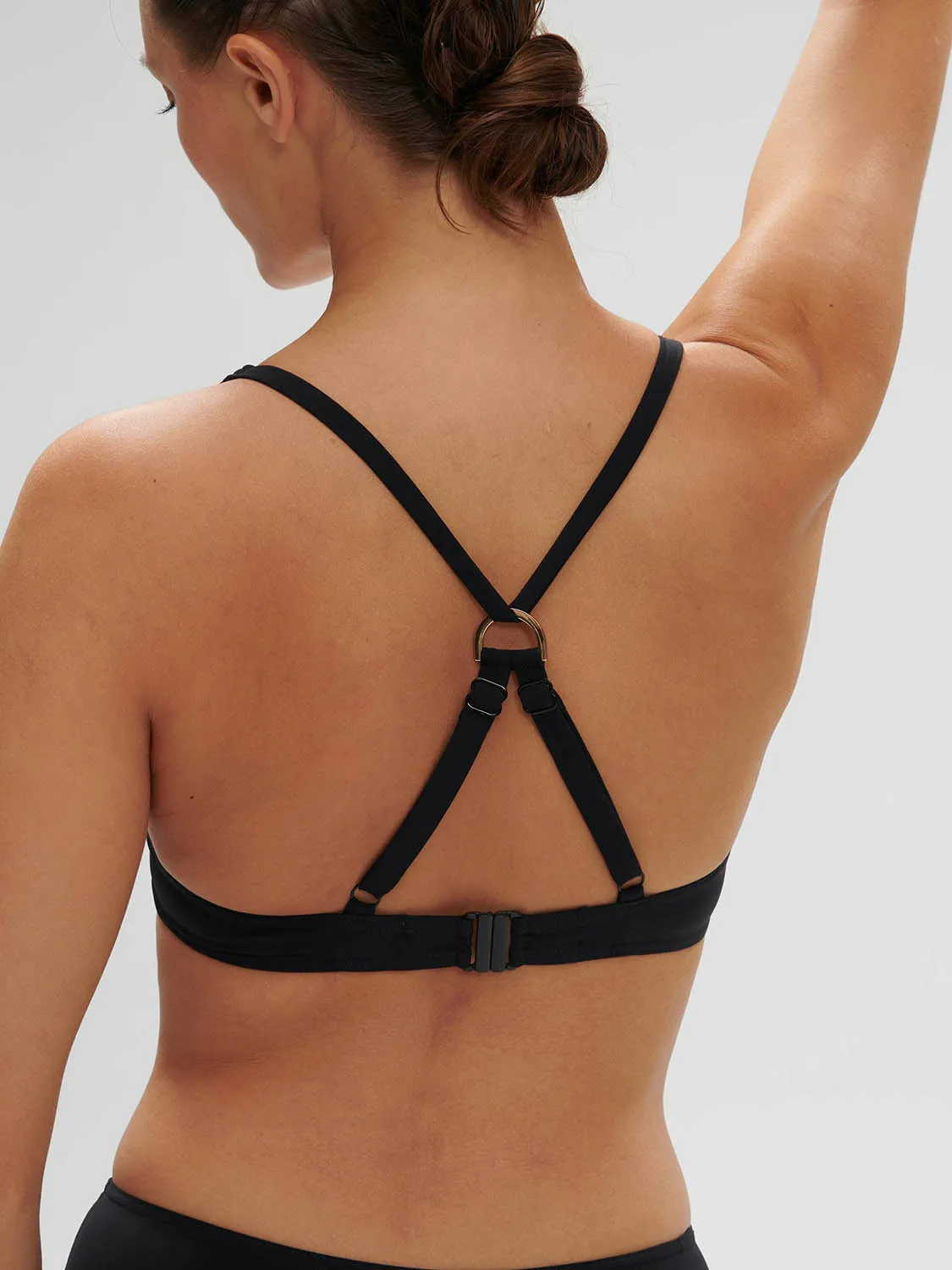 Palmeraie Underwire Plunge - Black