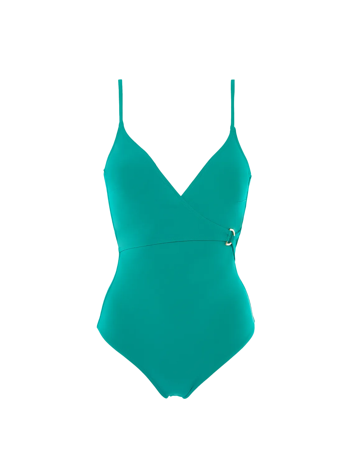 Palmeraie Wireless Padded One-Piece - Waterfall Green