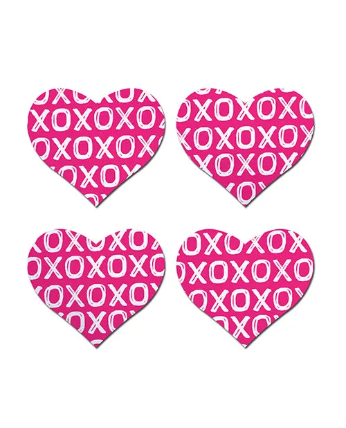 Pastease Petites XO Hearts - Pink O/S
