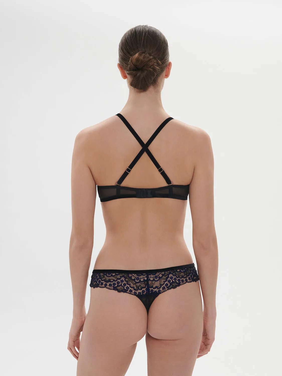 Scenario Sheer Demi - Black