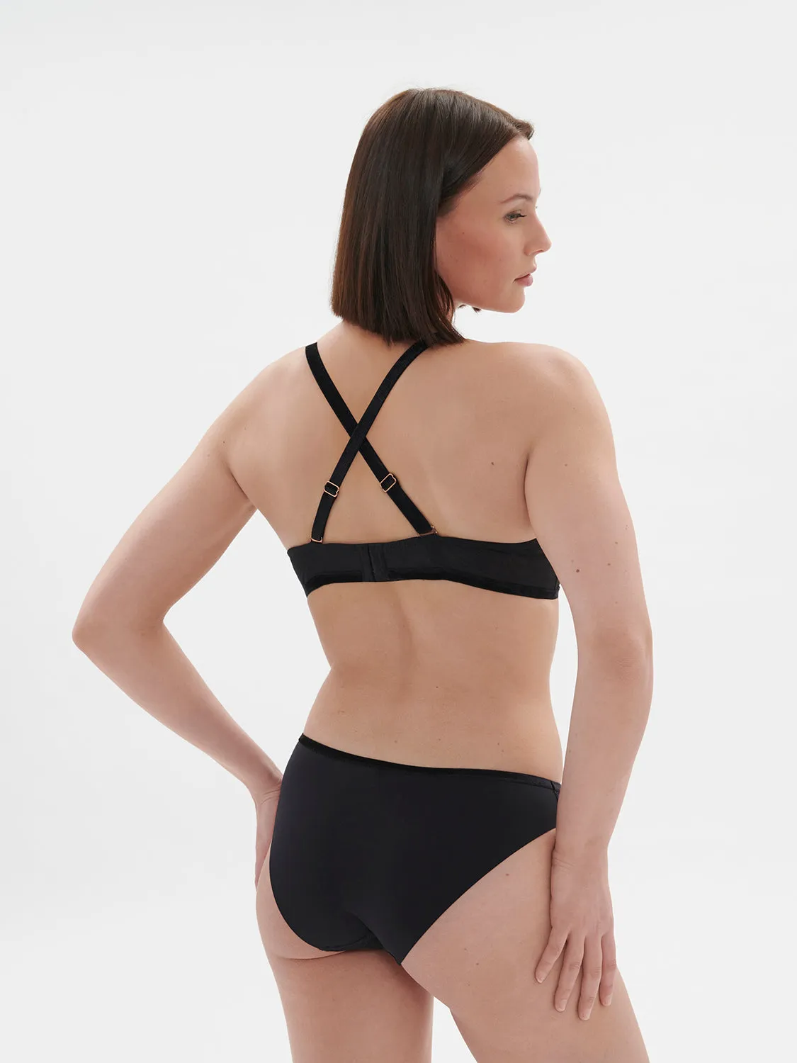 Scenario Sheer Demi - Black