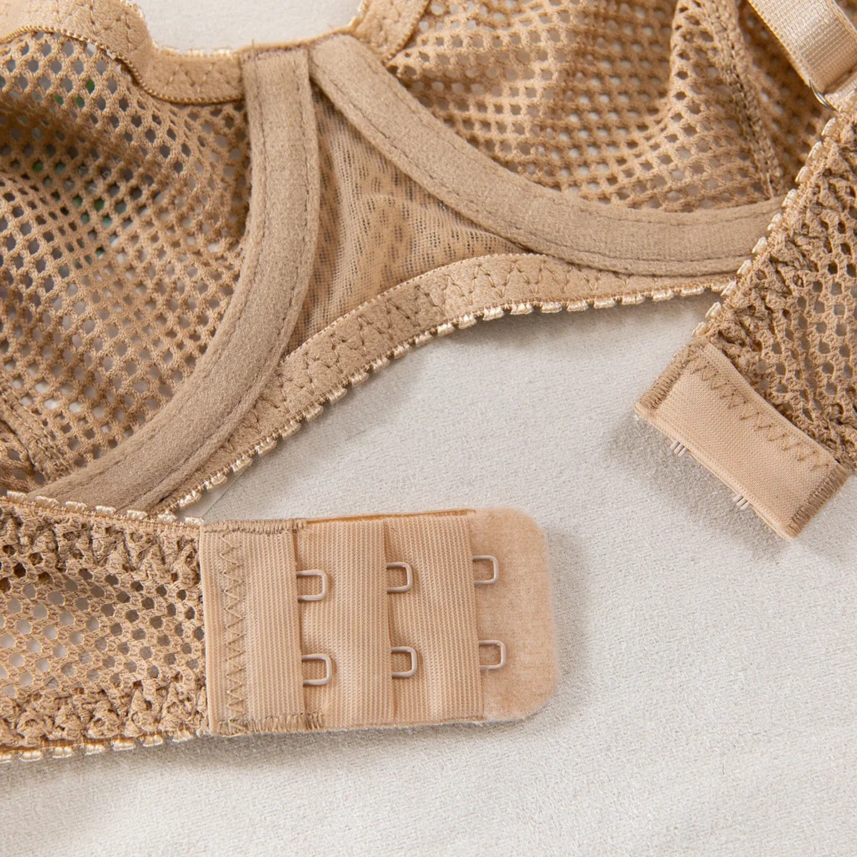 Sexy Mesh Sheer Push Up Lingerie Set