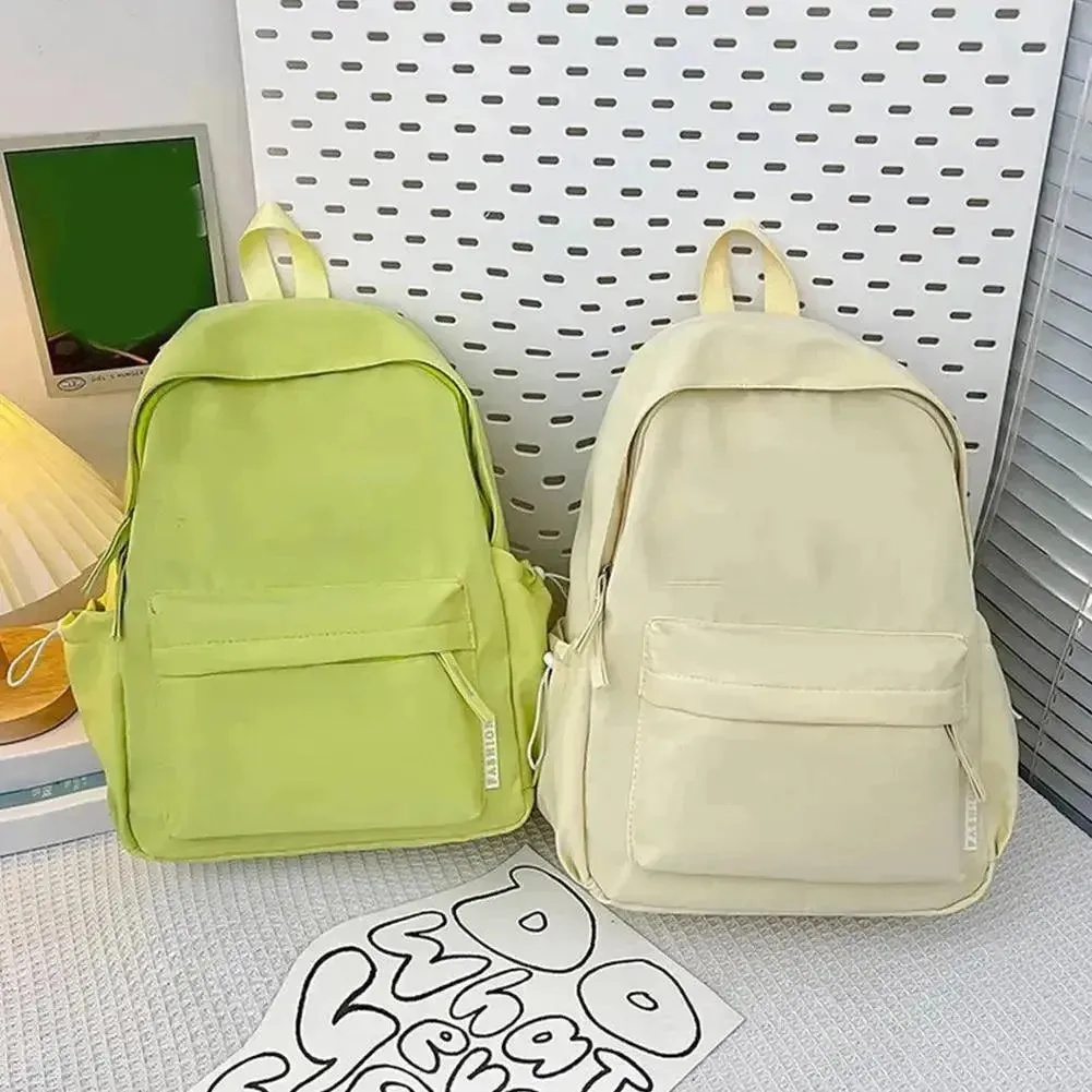 Solid Color Women's Backpack