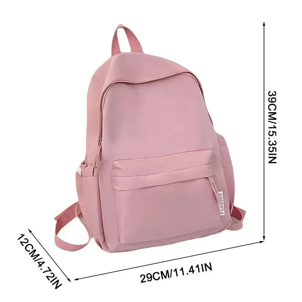 Solid Color Women's Backpack