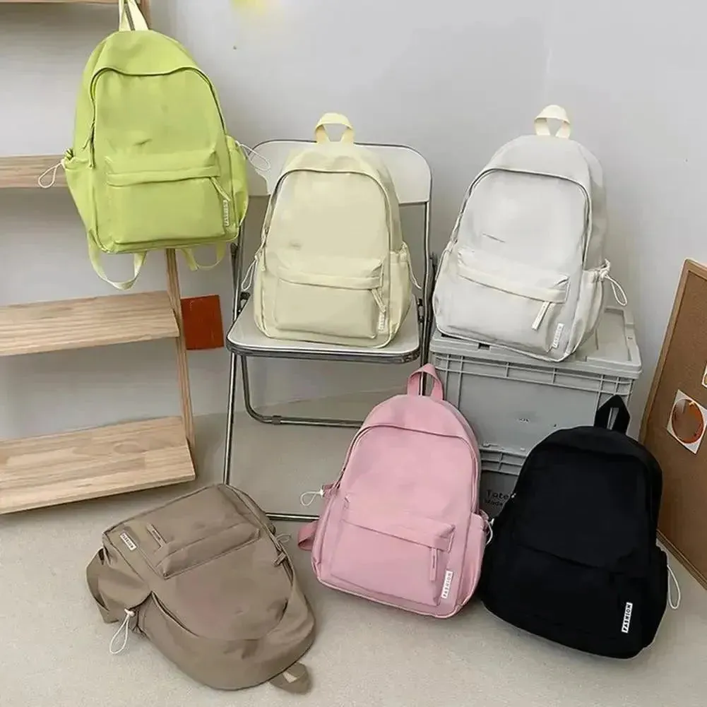 Solid Color Women's Backpack