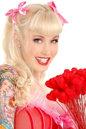 Sweet Satin Hair Bow